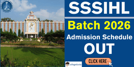SSSIHL Admission 2026 Schedule Released